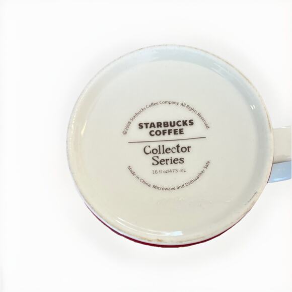 Starbucks Coffee WASHINGTON DC Mug Cup 2009 Collector Series - Picture 6 of 6